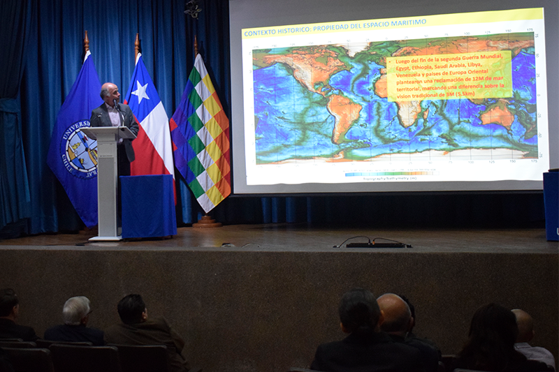 Seminario abordó el rol de la ciencia en la extensión de la plataforma continental