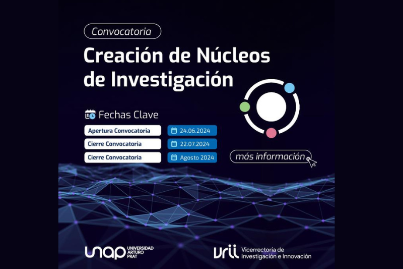 Convocatoria para la creación de Núcleos de Investigación en la Universidad Arturo Prat