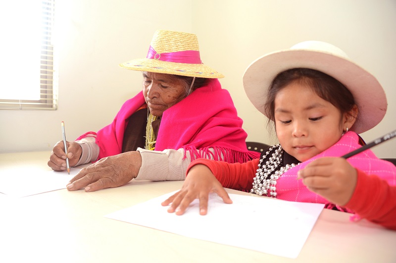 Valorando cultura y tradiciones se está desarrollando Curso B-Learning para Educadores Tradicionales de la Lengua y Cultura Aymara