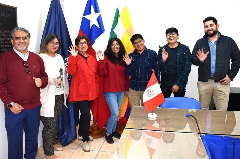 Estudiantes de Perú concluyeron pasantía académica en la Universidad