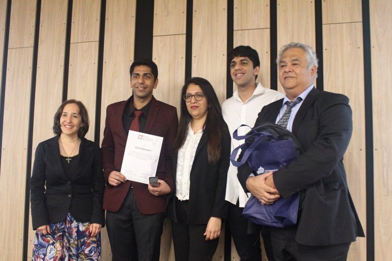 Colegio de Ingenieros premió a estudiante UNAP: “Estoy súper emocionado”