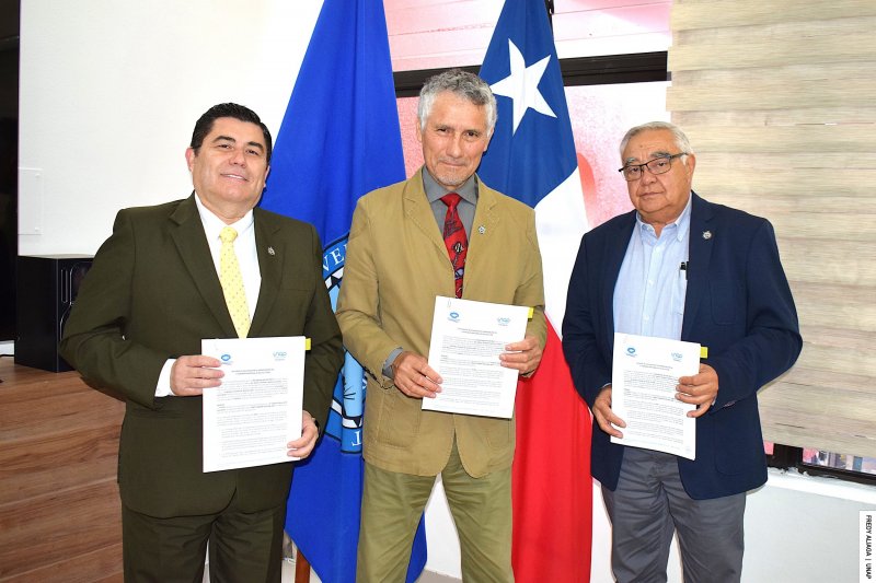 UNAP y Sociedad Chilena de Acuicultura suscriben acuerdo para realizar en Iquique Décimo Congreso Nacional de esa especialidad