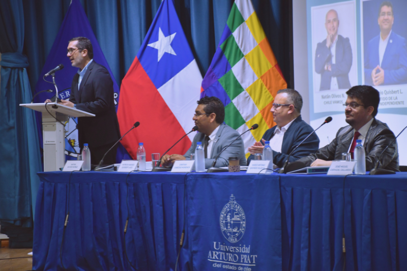 Debate Elecciones 2024: Candidatos a Gobernador por Tarapacá presentaron sus propuestas y programas a la comunidad Universitaria