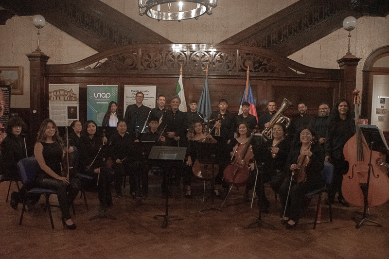 Concierto en el Palacio Astoreca: Universidad Arturo Prat Inauguró “Orquesta Juvenil”